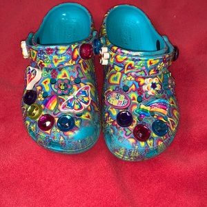 Lisa Franks toddler Crocs